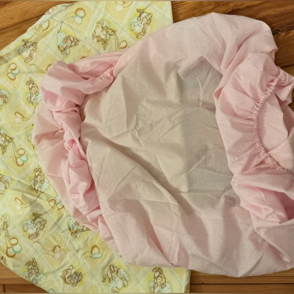 Vintage Baby Crib fitted Sheets